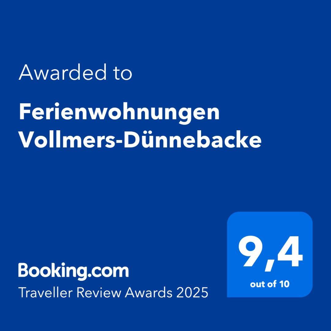 Ferienwohnungen Vollmers-Duennebacke 슈말렌부르크 외부 사진